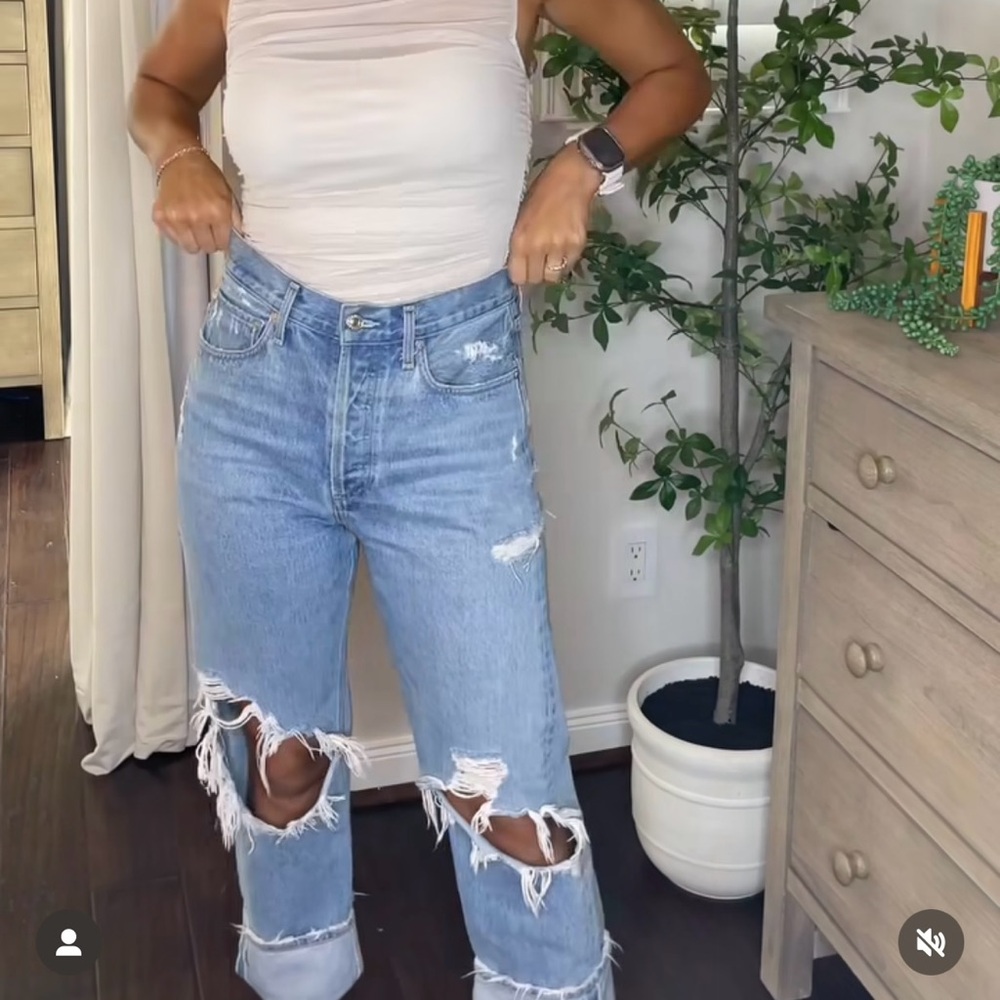 Agolde Distressed‎ 90's jeans 27